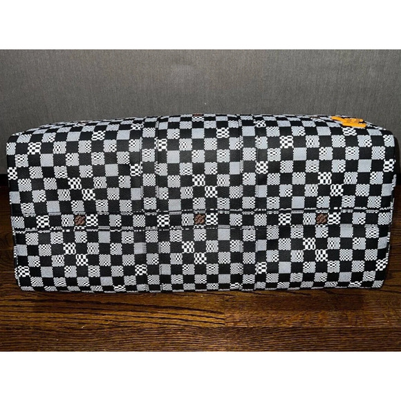 Louis Vuitton Keepall Bandouliere 50 Distorted Damier Duffle Weekend Travel Bag - Picture 11 of 11